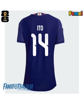 Japonia Junya Ito #14 Echipament de Fotbal Replică Mondial 2026 Femei Acasa Japonia Junya Ito #14 Echipament de Fotbal Replică Mondial 2026 Femei Acasa